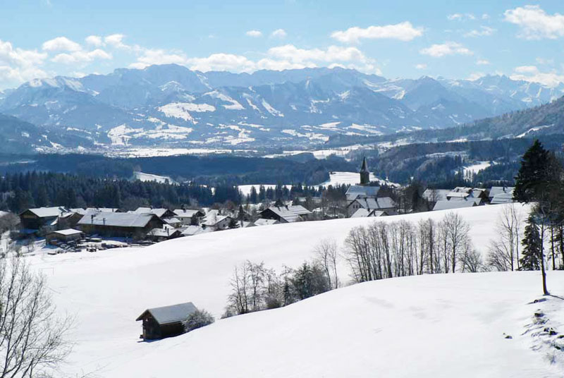 Allgäu im Winter